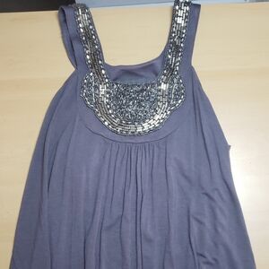 Lola Charcoal Embellished Blouse